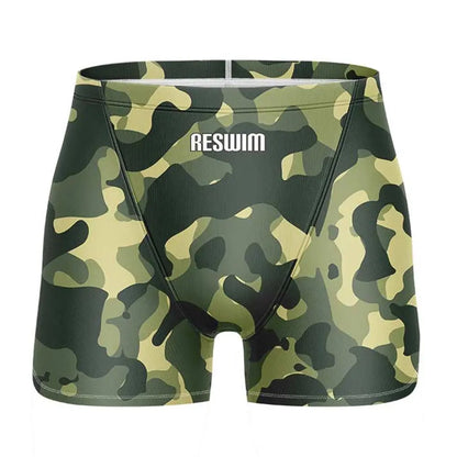 Swim Boxers Summer Men's Swim Jammer Shorts Endurance Athletic Training Swimsuit Swimming Trunks Swimsuit New Swimming Jammers Surfing Shorts
