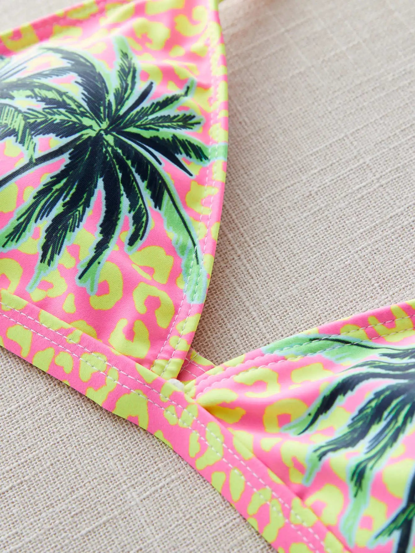 Brazilian Bikini Set Women Print Biquini Female Cut Bikinis Swimwear Push Up Swimsuit Bath Suit