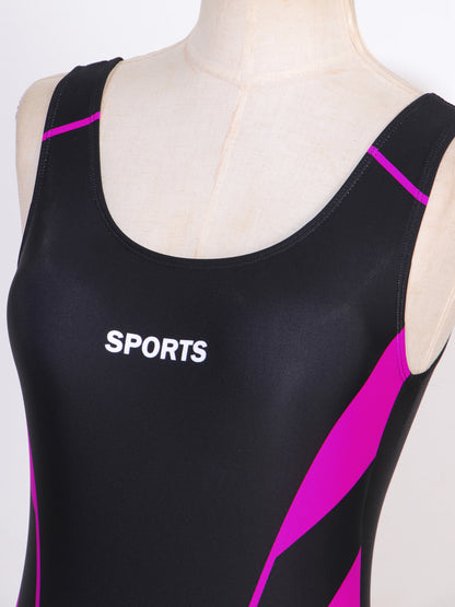 Womens One-piece Suits Rash Guard Shorty Wetsuits Swimsuit Sleeveless Removable Pads Open Back Swimwear Surfing Beachwear