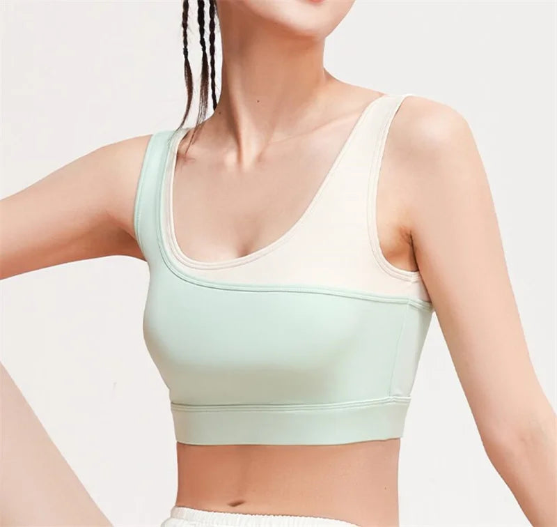 Yoga Bra Yoga Crop Top Gym Sports Fitness Vest Running Crops Workout Bras Active Wearing Yoga Clothing Sportswear