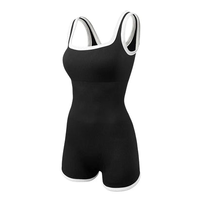 Gym Set Yoga Jumpsuits One Piece Bodysuit Women Tracksuit Seamless Yoga Set Workout Sportswear Push Up Workout Clothes for Women