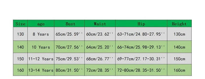 Children's Swimwear Girls One-Piece Swimsuit For Girl 130-160 Bathing Suit Beachwear Bath Suit 8-14 Years Monokini