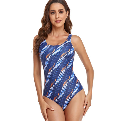 One Piece Large Swimsuits Closed Plus Size Swimwear Sports Female Body Bathing Suits For Pool Beach Women's Swimming Suit