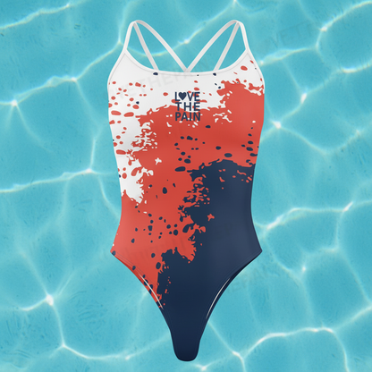 Sport One Piece Swimsuit Swimwear Women Professional Sport Bathing Suit Surfing Swimsuits Fitness Race Swimming Suit Bathers Pool Squad Training
