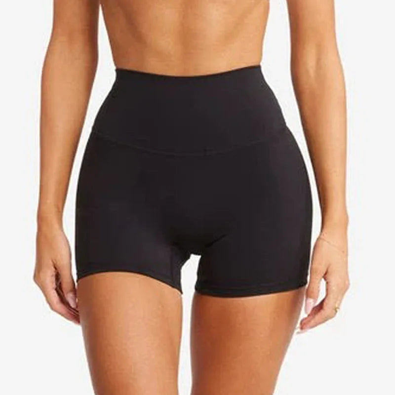 Women's Sports Shorts High-Waisted Butt-Lifting Yoga Shorts Slimming Tights For Fitness Workout Gym Leggings Women