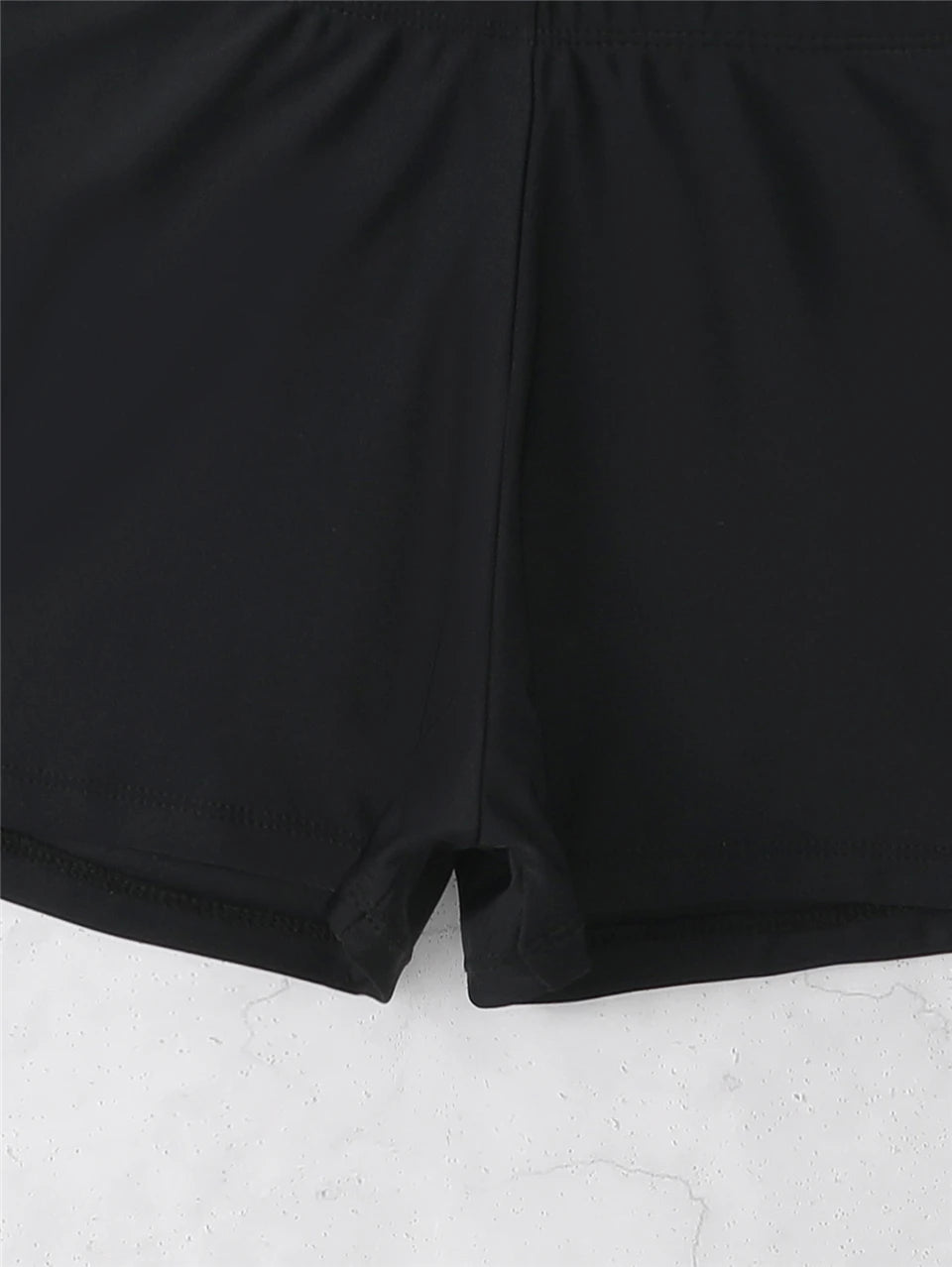 2 Pieces Front Drawstring Swimwear Women Hollow Out Swimsuit Beach Skirt Solid Tankini Female Bathers Swimming Beach Wear