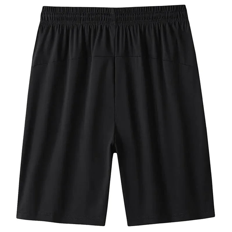 Plus Size 8XL 9XL Bermuda Masculina Summer Quick-drying Ice Silk Beach Shorts Men Gym Joggers Running Basketball Shorts Clothing