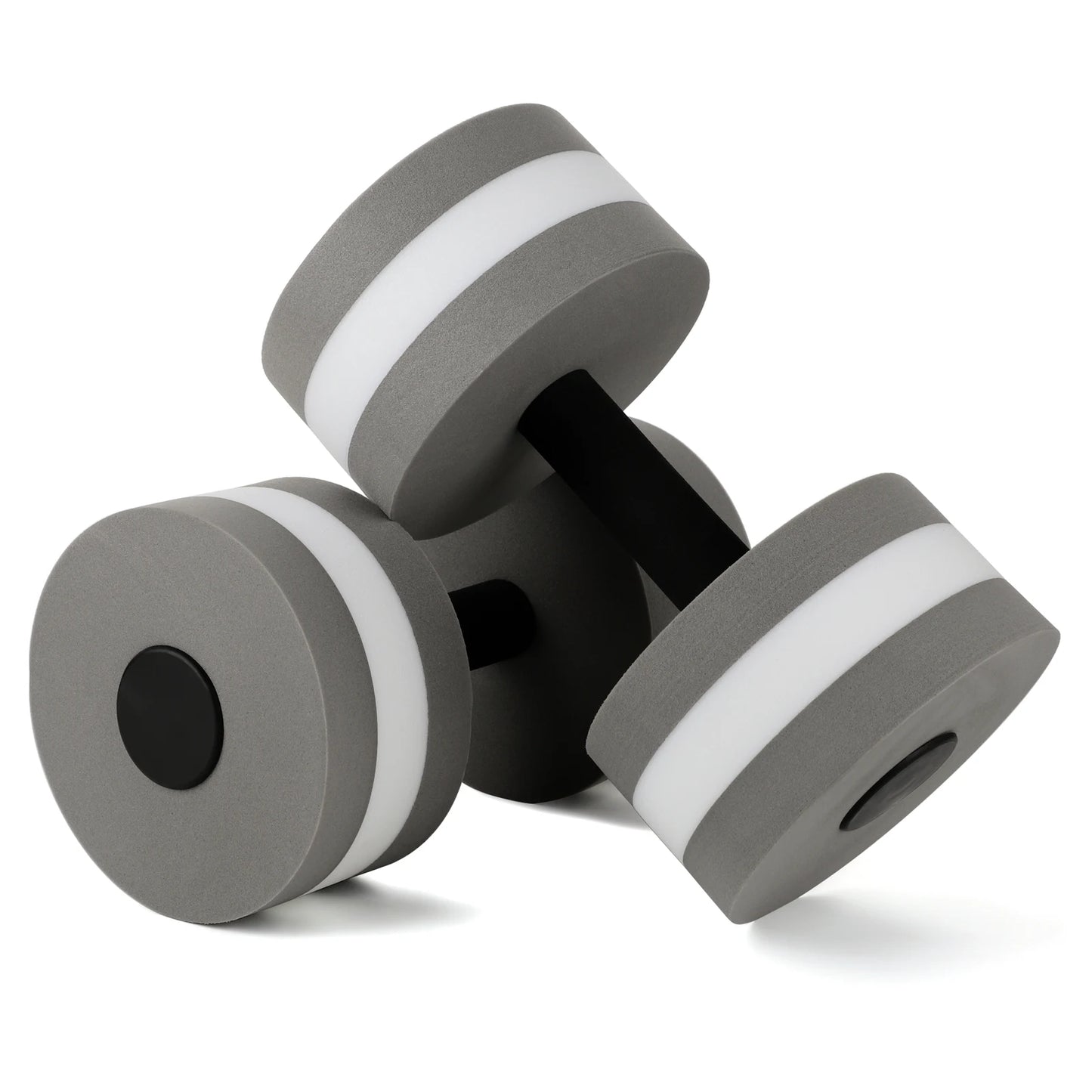 Aquatic Dumbells 2pcs Water Aerobic Exercise Dumbbell Pool Resistance Water Aqua Fitness Barbells Hand Bar Exercises Equipment