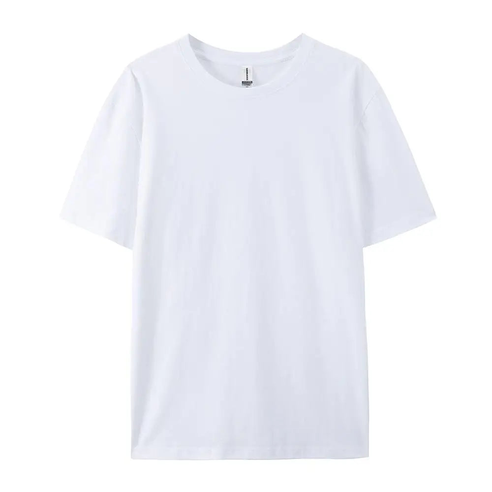 Plus Cotton Solid T-shirts Women Sporty Short Sleeve Tees Fashion Casual White Black Clothing Loose O-Neck Female Summer Tops