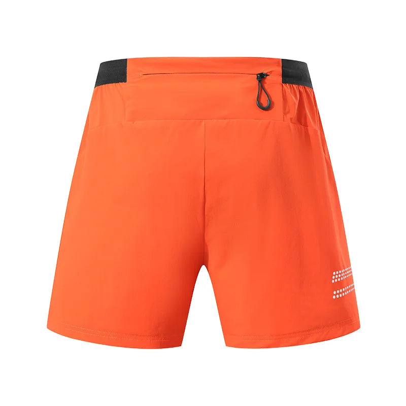 Double Layer Sport Fitness Shorts Men Quick Dry Breathable Exercise Training Running Basketall 2 In 1 Anti-Chafing Shorts