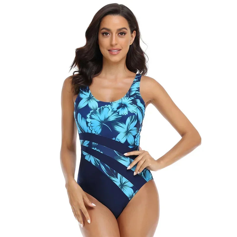 Swimsuit One Pieces Padded Bathing Suits for Women Swimwear Push Up Bodysuit Swimming Costume Tummy Control Monokini