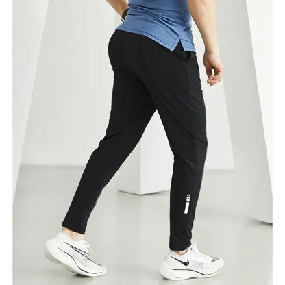 Men Sportswear Jogging Pants Elastic Running Sweatpants Gym Fitness Tight Trousers Quick Dry Tracksuit Training Sport Pants