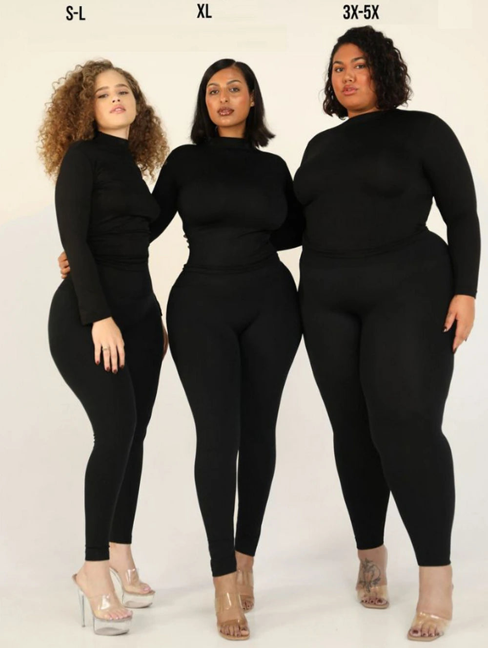 Buttery Soft Plus Size Leggings For Women Super Stretch Wide High Waist Rib Tummy Control Jegging Stirrup & Ankle