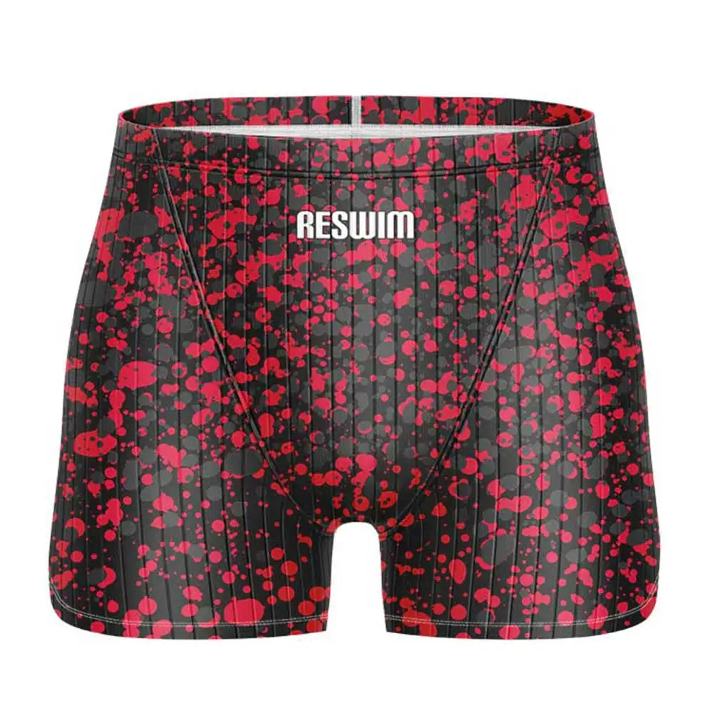 Men's Jammer Swimsuit Swimming Trunks Swim Short Beach Tights Shorts Summer Quick Dry Pants Swimwear Sports Surfing Pants