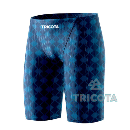 Swim Boxers Men's Jammer Swimwear Training Swim Trunks Beach Tight Swimming Shorts Swimsuits Pro Team Athletic Sports Surfing Diving Shorts