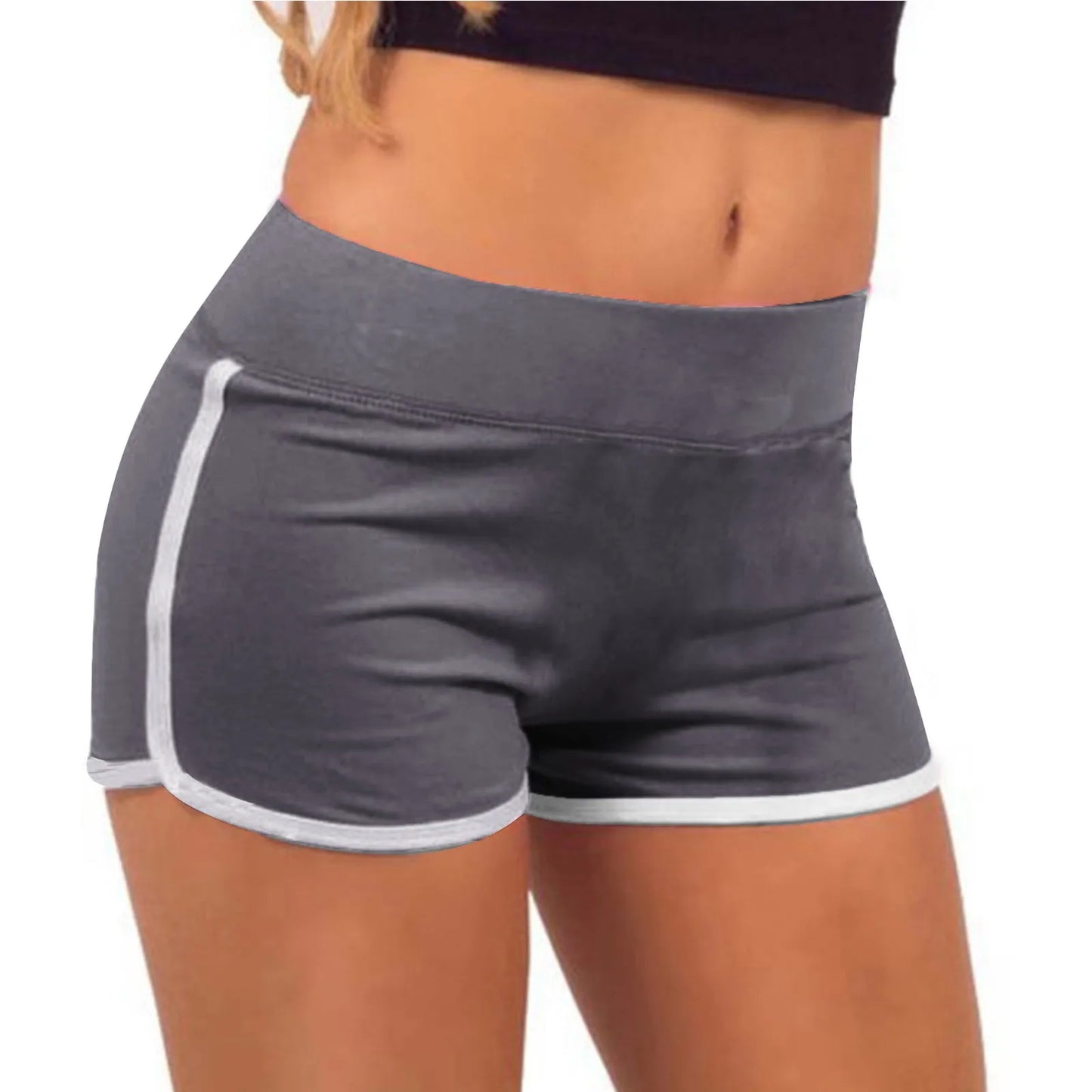 Women Sports Shorts Tights Skinny Pants Black Gray Red L XL XXL Quick Drying Casual Fitness Yoga