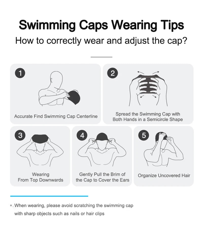 Kids Children Swimming Cap Waterproof PU Fabric Cute Cartoon Animal Dolphin Protect Ears Long Hair Boys Girls Swim Pool Caps Hat