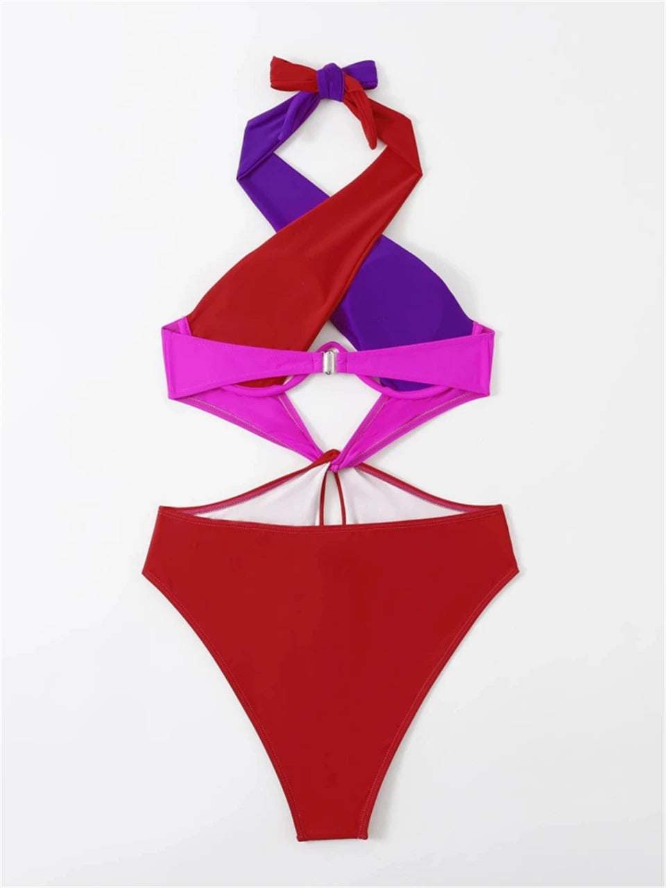 Push Up One Piece Women Swimsuit Solid Monokini Front Cross Swimwear Bathing Swimming Suit Female Summer Beachwear Bodysuit