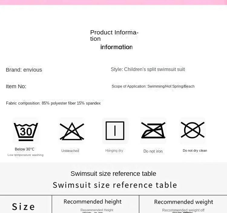 Children's Camouflage Print Swimsuit, Two Pieces Swimsuit, Sports Swimwear, Korean Version, Girls Fashion