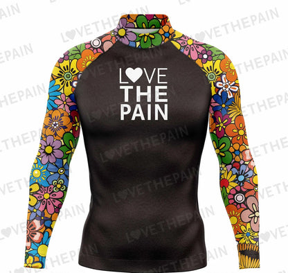 Men's Rash Guards Swimsuit Surf Suit Beach T-Shirts Sun UV Protection Long Sleeve Surfing Rashguard Sports Swim Tight Clothes