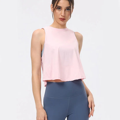 Summer Women's Yoga Shirt Sexy Sleeveless Mesh T-Shirt Sport Top Cover Up Quick Dry Gym Clothes Running Fitness Sportswear