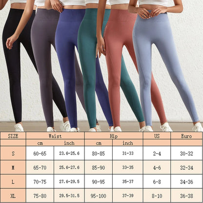 Aiithuug Printed Yoga Leggings Women's Quick Drying Butt Lifter Leggings Seamless High Waisted Tight Hem Workout Fitness Pilates