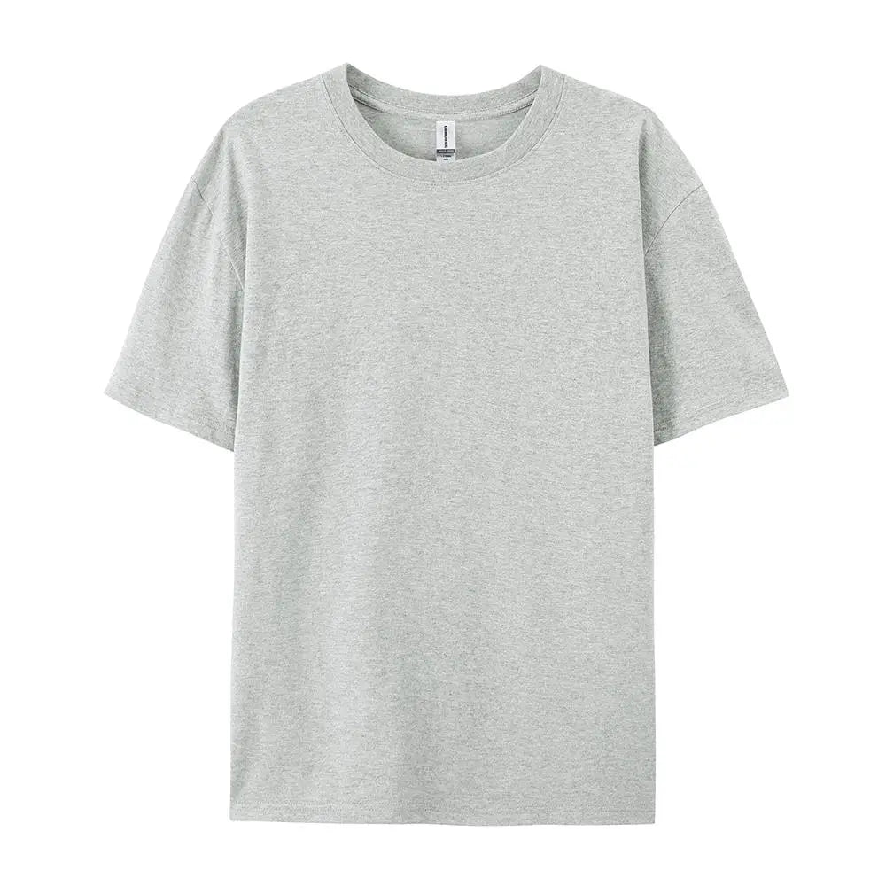 Plus Cotton Solid T-shirts Women Sporty Short Sleeve Tees Fashion Casual White Black Clothing Loose O-Neck Female Summer Tops