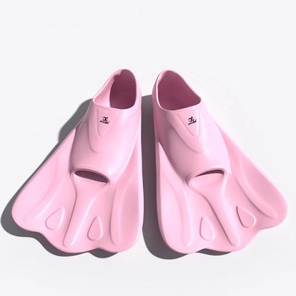 Adult Teens Kids Childrens Professional Snorkeling Diving Swimming Fins Frog Silicone Short  Flippers Diving Scuba Equipment