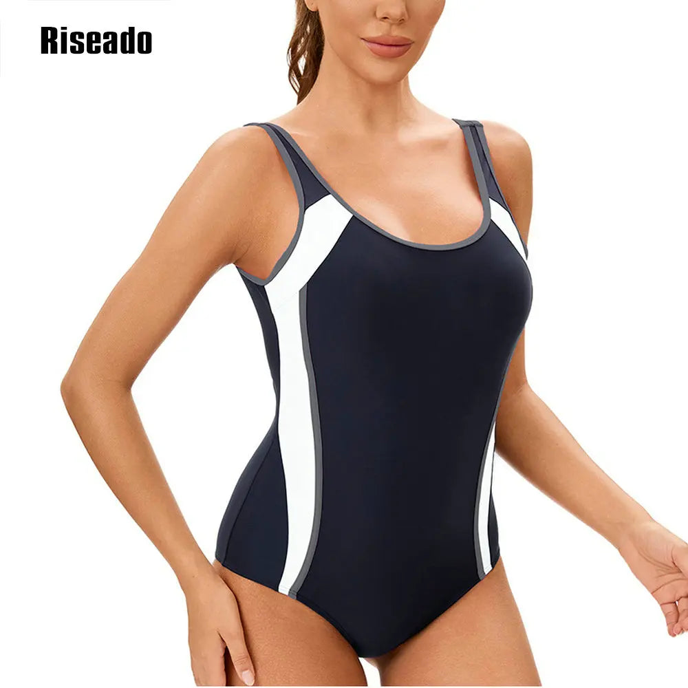 Women's One Piece U Back One-Piece Swimsuit Women's Swimsuit Pool Bathers