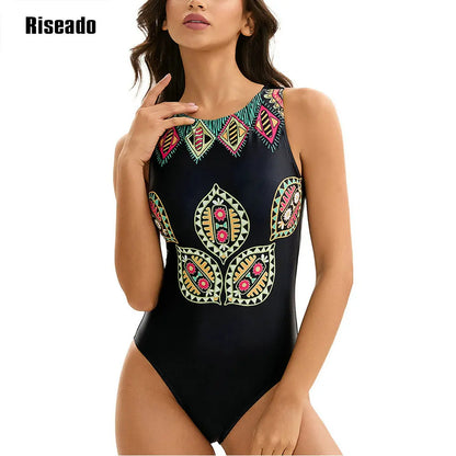 Swimsuits Woman Abdomen Control One Piece Sport Swimwear Body Cover Beach Wear Korean Swimsuit for Ladies Indoor/Pool