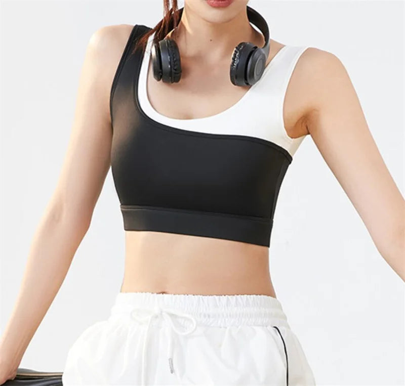 Yoga Bra Yoga Crop Top Gym Sports Fitness Vest Running Crops Workout Bras Active Wearing Yoga Clothing Sportswear