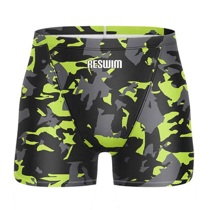 Swim Boxers Summer Men's Swim Jammer Shorts Endurance Athletic Training Swimsuit Swimming Trunks Swimsuit New Swimming Jammers Surfing Shorts