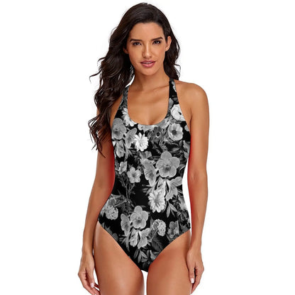 Floral Swimsuit Simple Swim Swimwear Women Wholesale 1 Piece Bathing Suit