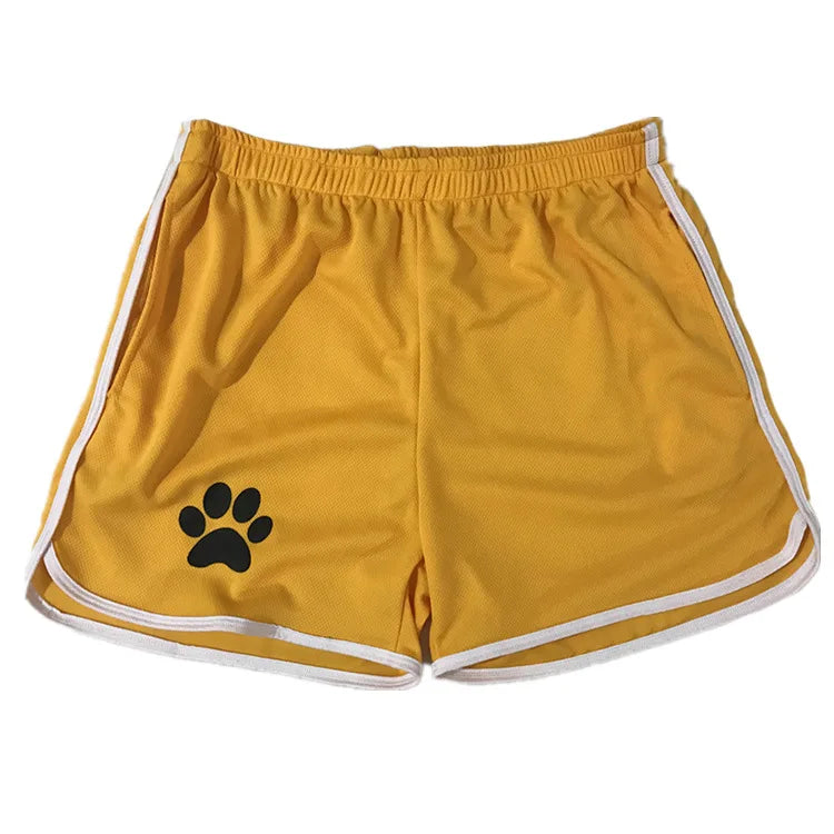Training Exercise Shorts Solid Fitness Territory Sports Swimming Shorts Men Running Gym Quick-Drying Tie Plus Size Sportwear