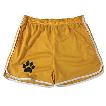 Training Exercise Shorts Solid Fitness Territory Sports Swimming Shorts Men Running Gym Quick-Drying Tie Plus Size Sportwear