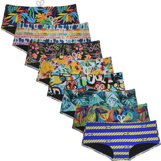 Men's Swimwear Swim Briefs Swimsuit Beach Bath Shorts Multi Choice Patern