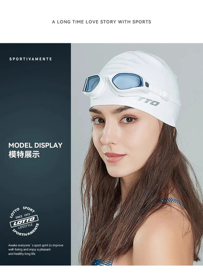 Lotto LeTu swimming goggles men's and women's high-definition anti fog and waterproof diving equipment swimming goggles