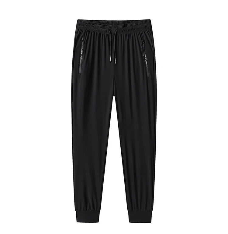 7xl 8xl 9xl Men's Jogging Pants Plus Size Summer Sports Pants High Elasticity Quick-drying Gym Running Sports Pants
