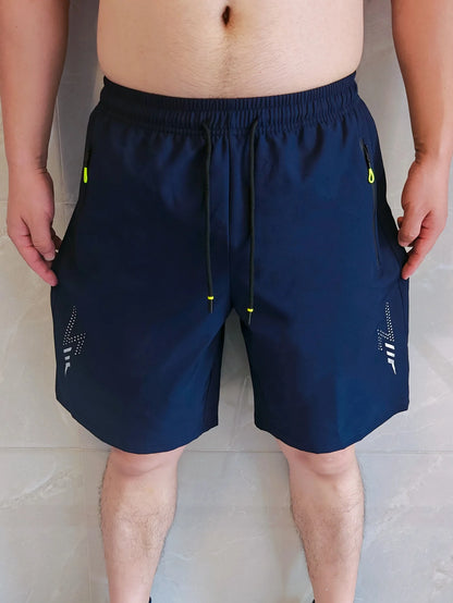 [USA Size] Men'S Beach Quick Dry Running Sports Board Black Shorts For 2025 Summer Casual Classic Oversize Pants