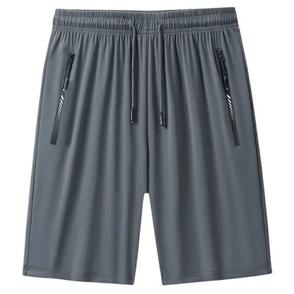 Plus Size 8XL 9XL Bermuda Masculina Summer Quick-drying Ice Silk Beach Shorts Men Gym Joggers Running Basketball Shorts Clothing