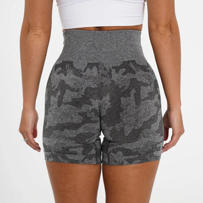 Seamless Workout Gym Leggings Women Camouflage Yoga Pant High Waist Scrunch Butt Fitness Tights 10 Colors XS Sportswear
