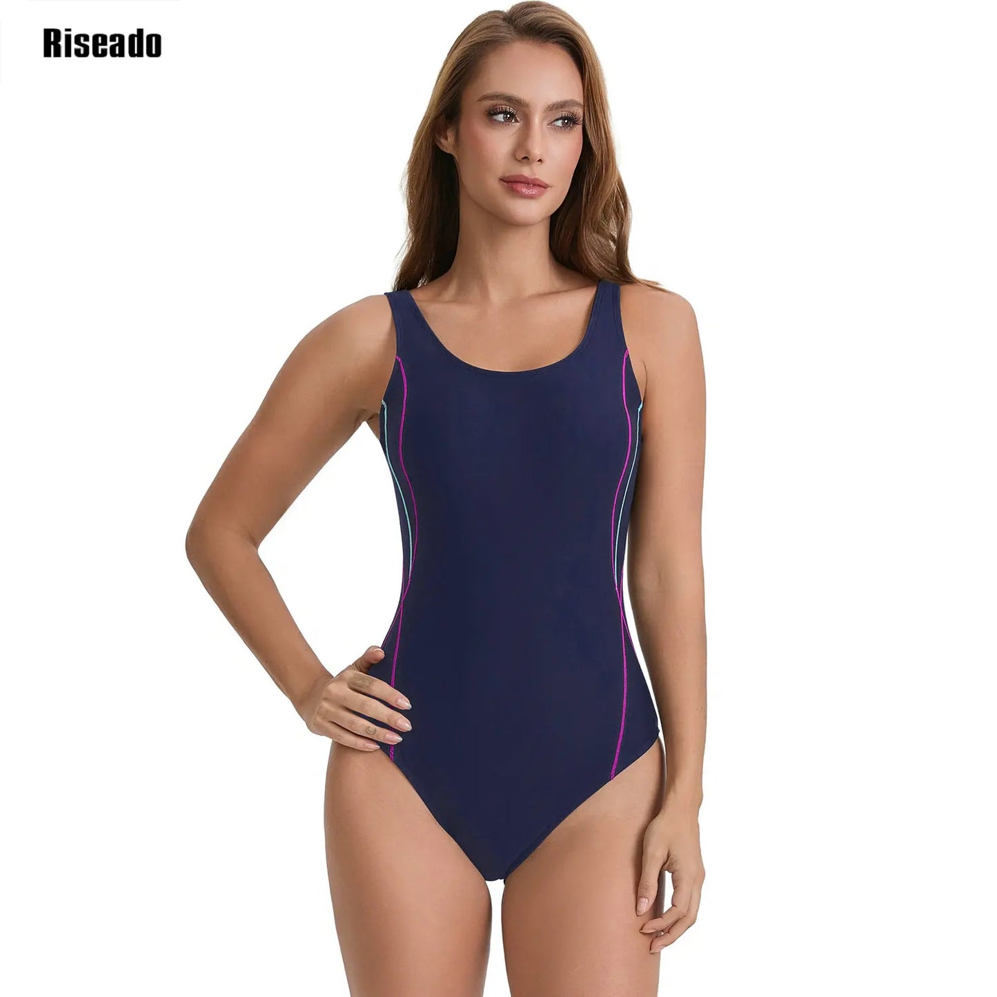 Women's Shapewear U Back One Piece Swimsuit Ladies Sport Swimwear Shaping Suit Pool and Beach Wear Plus Size S-XXXL