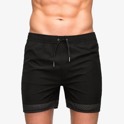 Sport Running Shorts Men Quick Dry Mesh Workout Sport Jogging Short Pants Fitness Training Gym Shorts Beach Summer Shorts Men