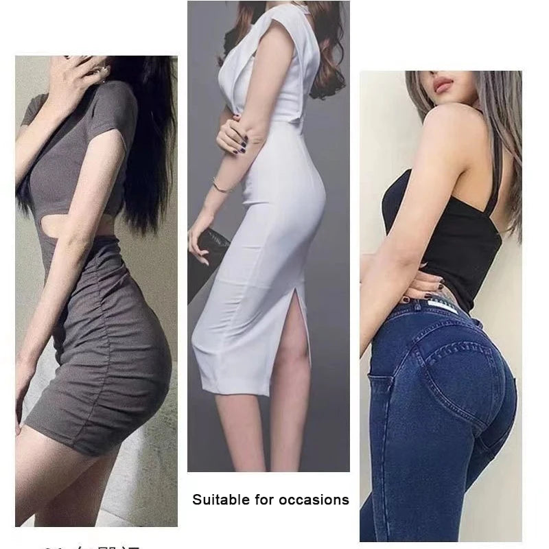 Peach Butt Natural Latex Hip Lifting Pants, Underwear, Natural Soft Beautiful Hip Cushion, Rich Buttocks