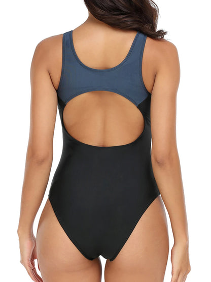 Vintage Swimsuit Women One Piece Racing Swimwear Female Sports Bodysuit Bathers Bathing Swimming Suit Summer Beachwear