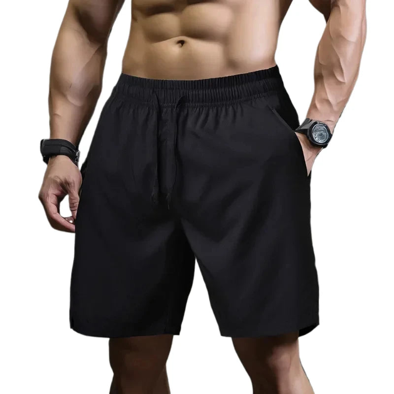 Mermaid Curve Men's Sports Pants Breathable Tennis Shorts Quick-drying Badminton Trousers Outdoor Running Fitness Shorts