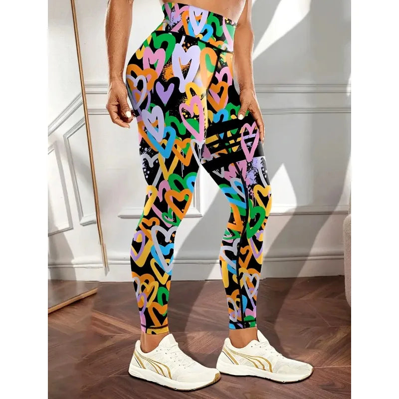 High Waist  Hip-lifting Yoga Pants Running Quick-drying Outdoor Sports Fitness Pants Women's Workout Clothes