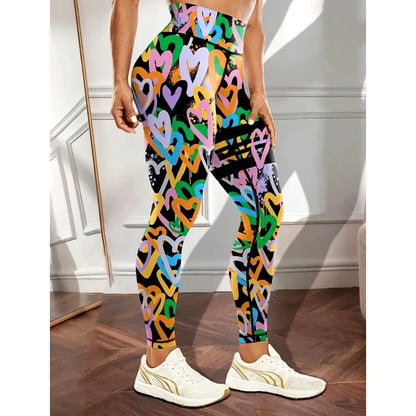 High Waist  Hip-lifting Yoga Pants Running Quick-drying Outdoor Sports Fitness Pants Women's Workout Clothes