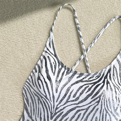 Cross Back High Leg Cut Women Swimwear One Piece Swimsuit Female Extreme String Mini Micro Thong Bather Bathing Suit Swim