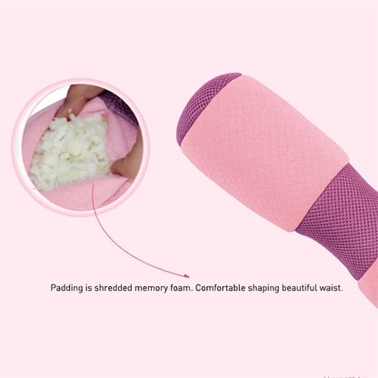 Yoga Column Foam Rollers Block Waist Pillow Fitness Massage Pilates Office Cervical Vertebrae Pelvic Bone Correction Exercises
